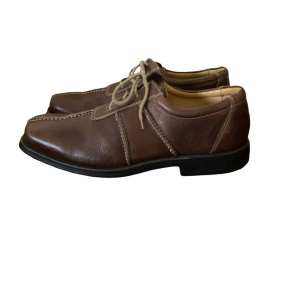 Sandro Brown Leather Oxfords - Picture 3 of 10